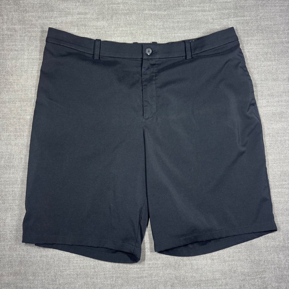 Nike Golf Dri-FIT Flat Front Performance Shorts Size 40 Stretch Golf Casual